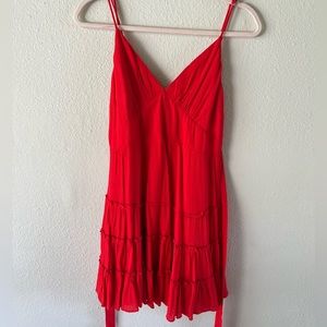 Red dress size M